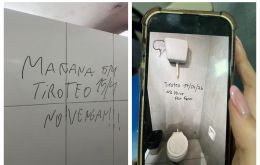The phenomenon extends beyond Paraguay. In Argentina, threats with nearly identical messages — Tomorrow, shooting. Don't come — appeared in at least a dozen schools across Buenos Aires