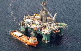 An offshore rig could very soon be seen again operating in Falklands waters 