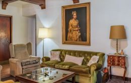The painting is believed to still be in the Mar del Plata house, but the ad photos have been removed from the realtor's website