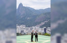 It was an honor to receive the keys to the city at the iconic Sugarloaf Mountain in Rio de Janeiro, William wrote on social media