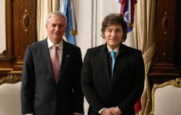 Freedom is advancing throughout Latin America, Kast pointed out. Long live freedom, damn it, replied Milei