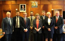 The eight elected members of the Legislative Assembly have started to move from Gilbert House to the renewed Sulivan House