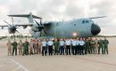 FAU reported that two Spanish Airbus A400M transport aircraft arrived at Brigada Aérea I (Carrasco) carrying six Eurocopter EC-120B “Colibrí” helicopters—three inside each aircraft