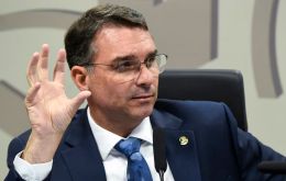 Flávio Bolsonaro’s move comes as President Luiz Inácio Lula da Silva continues to lead early polling and works to hold together a governing coalition