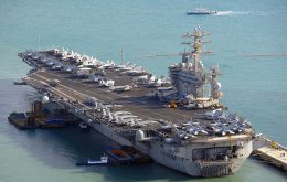 The Latin American voyage will conclude when the Nimitz reaches the US Atlantic coast to begin the decommissioning process.