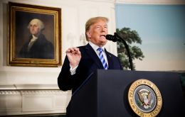 We're finishing the job. I think within maybe two weeks, maybe a couple of days longer, Trump told reporters