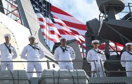 The US Navy is not crazy enough to send its big ships into the Persian Gulf, so the troops will have to be redistributed into other, smaller forms of sea and air transport.