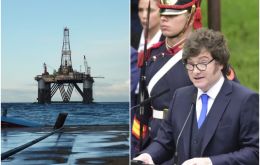 We act with determination against unilateral and illegitimate activities that seek to exploit resources belonging to the Argentine people, the president said