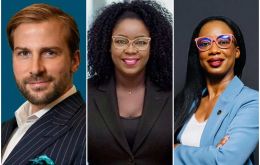 From left to right: Targ Patience, Dr. Genève Phillip-Durham and Kathy Smith