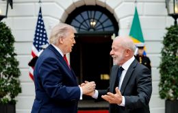 We discussed many subjects, including trade, specifically tariffs, Trump wrote at the conclusion of the encounter