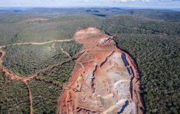 The uranium extraction unit is located in the municipality of Caetité, in the northeastern state of Bahía
