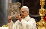 He condemned the development of autonomous weapons and the growing delegation of human control over arms, arguing that it reduces the possibilities of qualifying a war as just