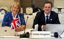 Professor Dame Jane Francis (Director of BAS) and Oliver Darke (Director of Operations, Engineering and Infrastructure) representing the UK at ATCM in Japan