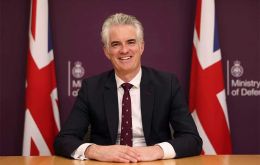 James Cartlidge, the shadow defense secretary, said the sovereignty of the Falklands was “not up for negotiation”.