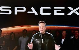 SpaceX shares began trading on the Nasdaq, under the ticker SPCX, at $150, above the $135 listing price