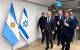 Hernández says Milei is supporting with $350,000 a project that, according to that account, sought to set up a news site operated from the US; the audios also mention Benjamin Netanyahu