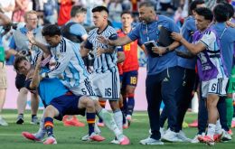 The heaviest penalty fell on midfielder Leandro Paredes, banned for ten international matches and fined 90,000 dollars for striking Spain's Eric García and Gavi