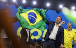 Flávio Bolsonaro has said that, if he wins, his priorities will be to grant his father an amnesty and to bring Brazil into the security alliance Trump is promoting in the region